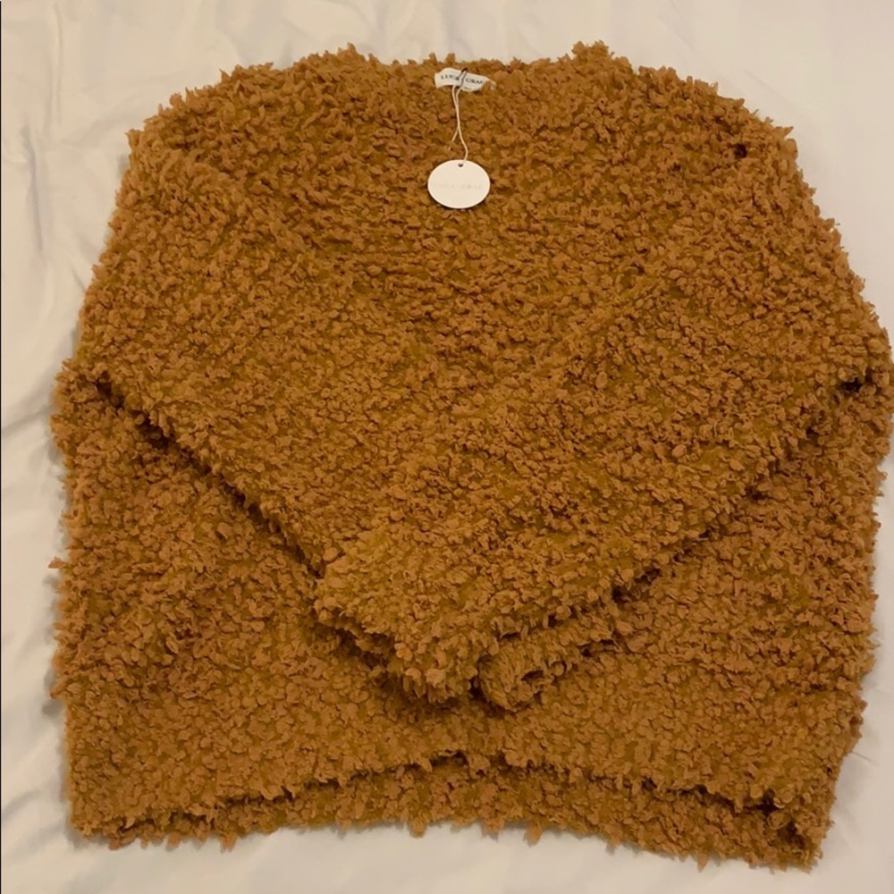 Luca + Grae New! Soft Orange Sherpa